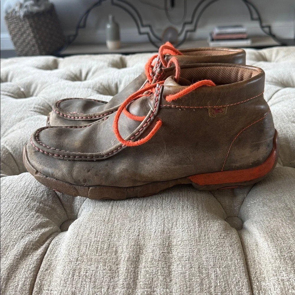 Twisted X Men's‎ 9.5 Brown Leather Casual Shoes